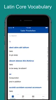 latin core vocabulary iphone screenshot 1