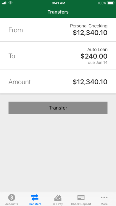 Noble CU Mobile Banking Screenshot