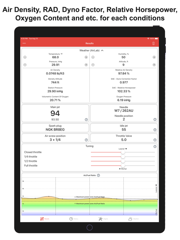 Jetting for Cobra 2T Moto Dirt iPad screenshot 4 - Sports app