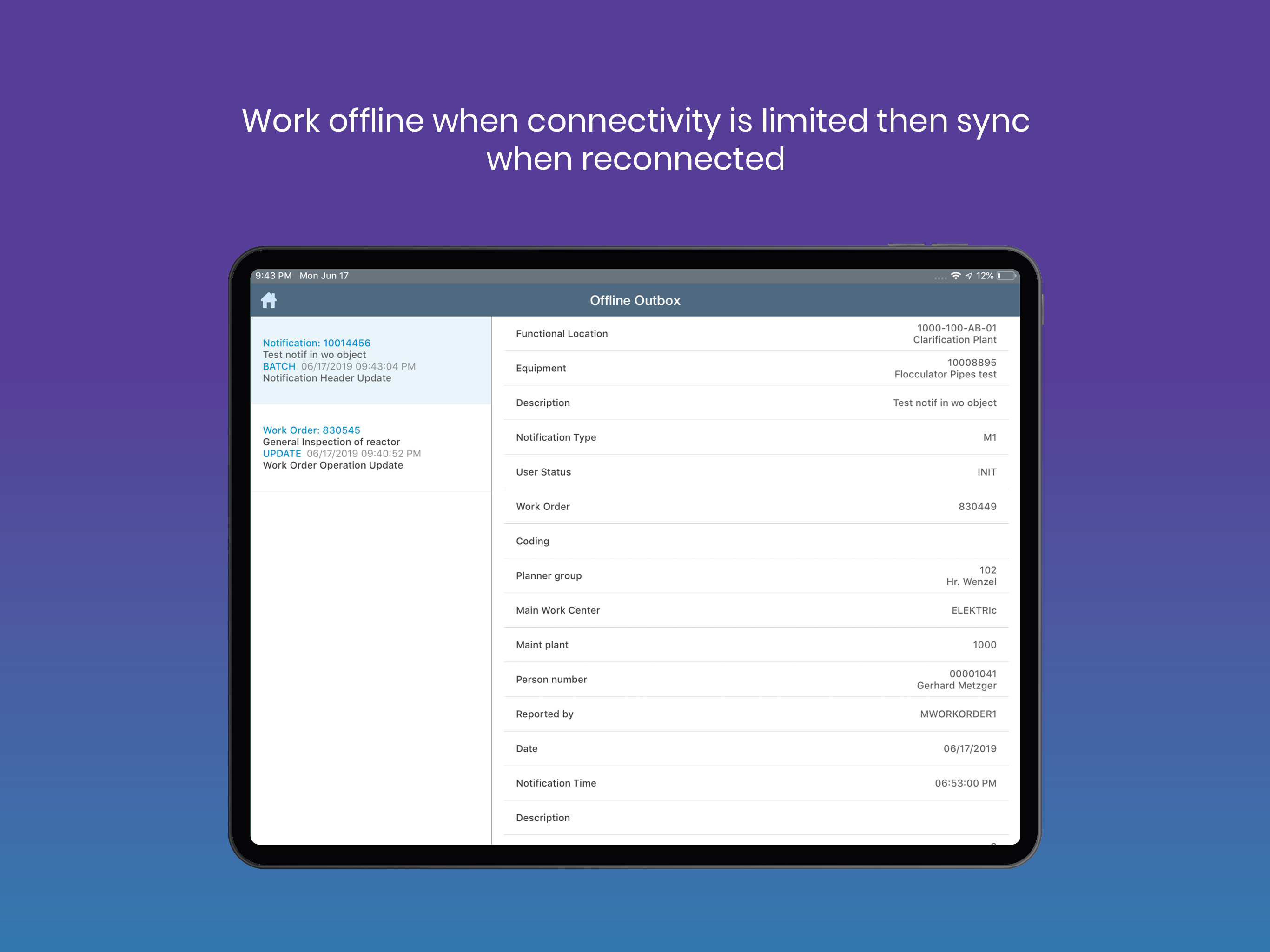mWorkOrder screenshot 12