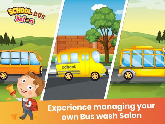Screenshot #5 pour Little School Bus Wash Salon