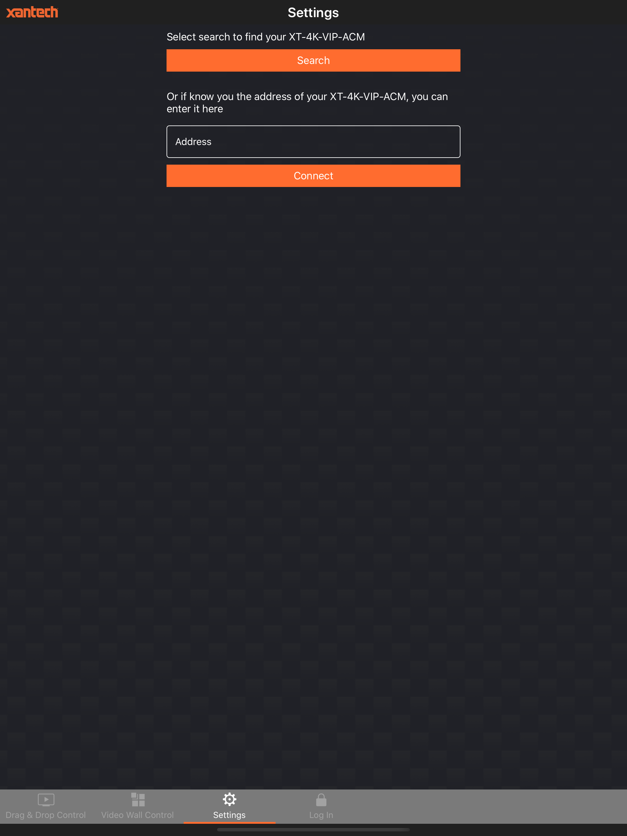 Xantech TV Director App