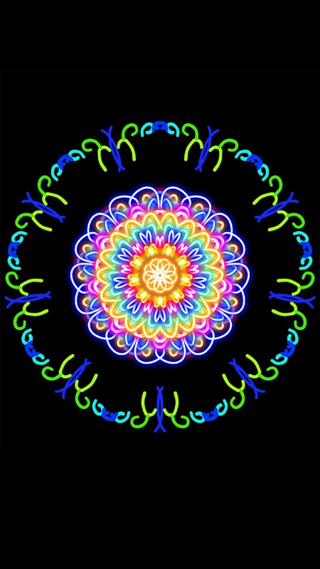Kaleidoscope Drawing Pad screenshot 1