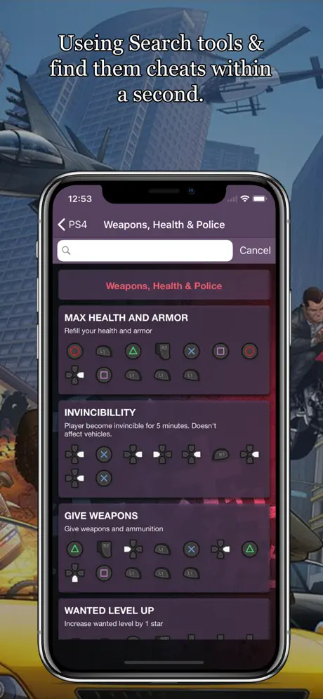 All Cheat Codes for GTA 5