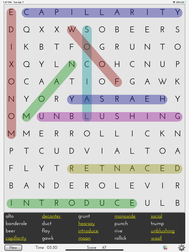 ‎Ultimate Word Search Pro Screenshot