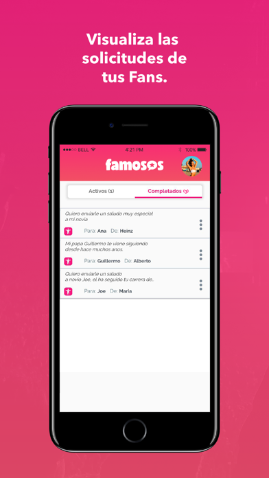 Famosos - Crea experiencias Screenshot 3 - AppWisp.com Famosos - Crea experiencias Screenshot 3 - AppWisp.com