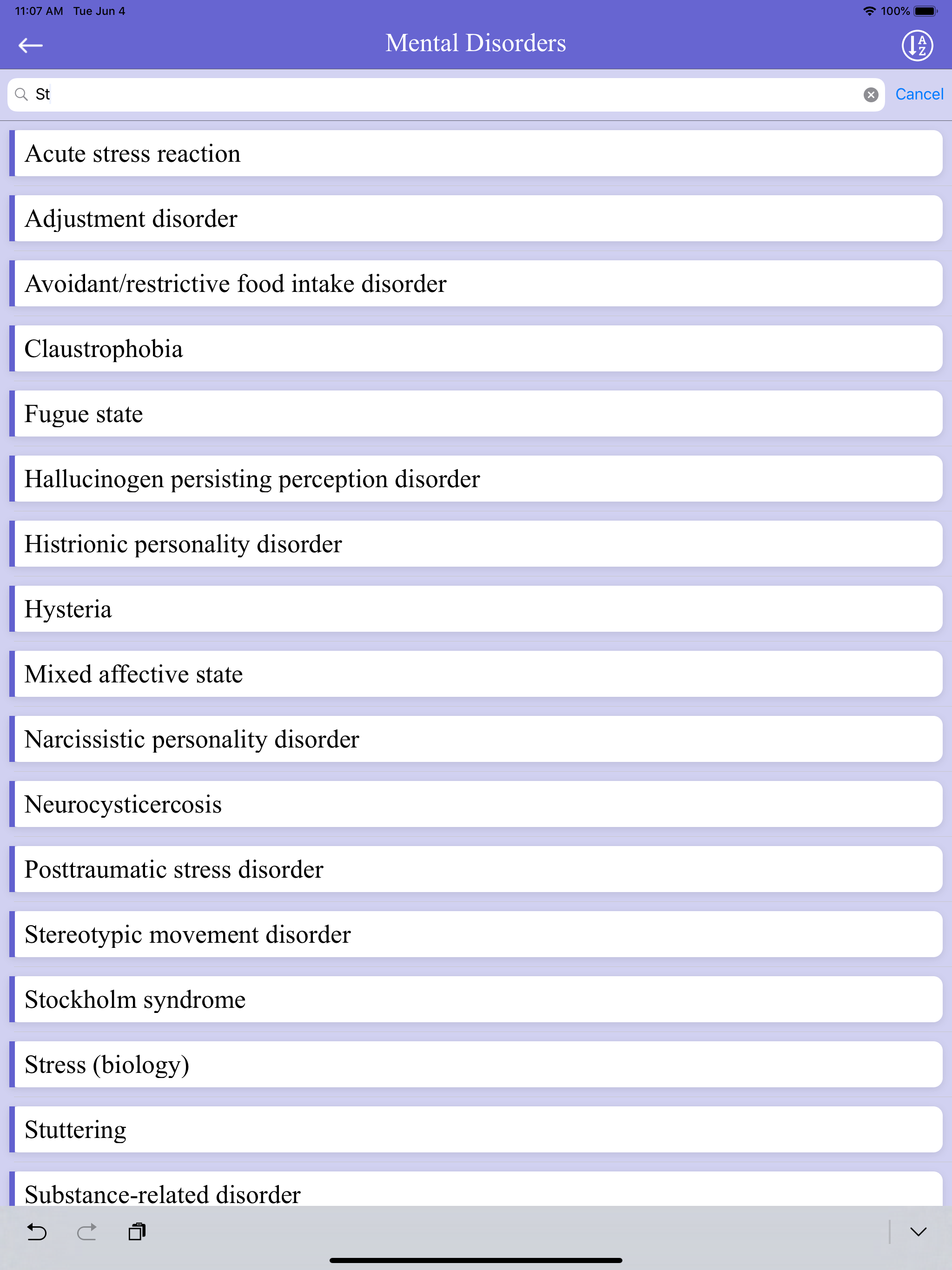 Mental Disorders - Diseases