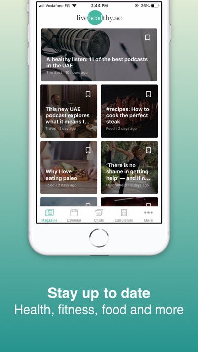 Screenshot #1 pour LiveHealthy ae