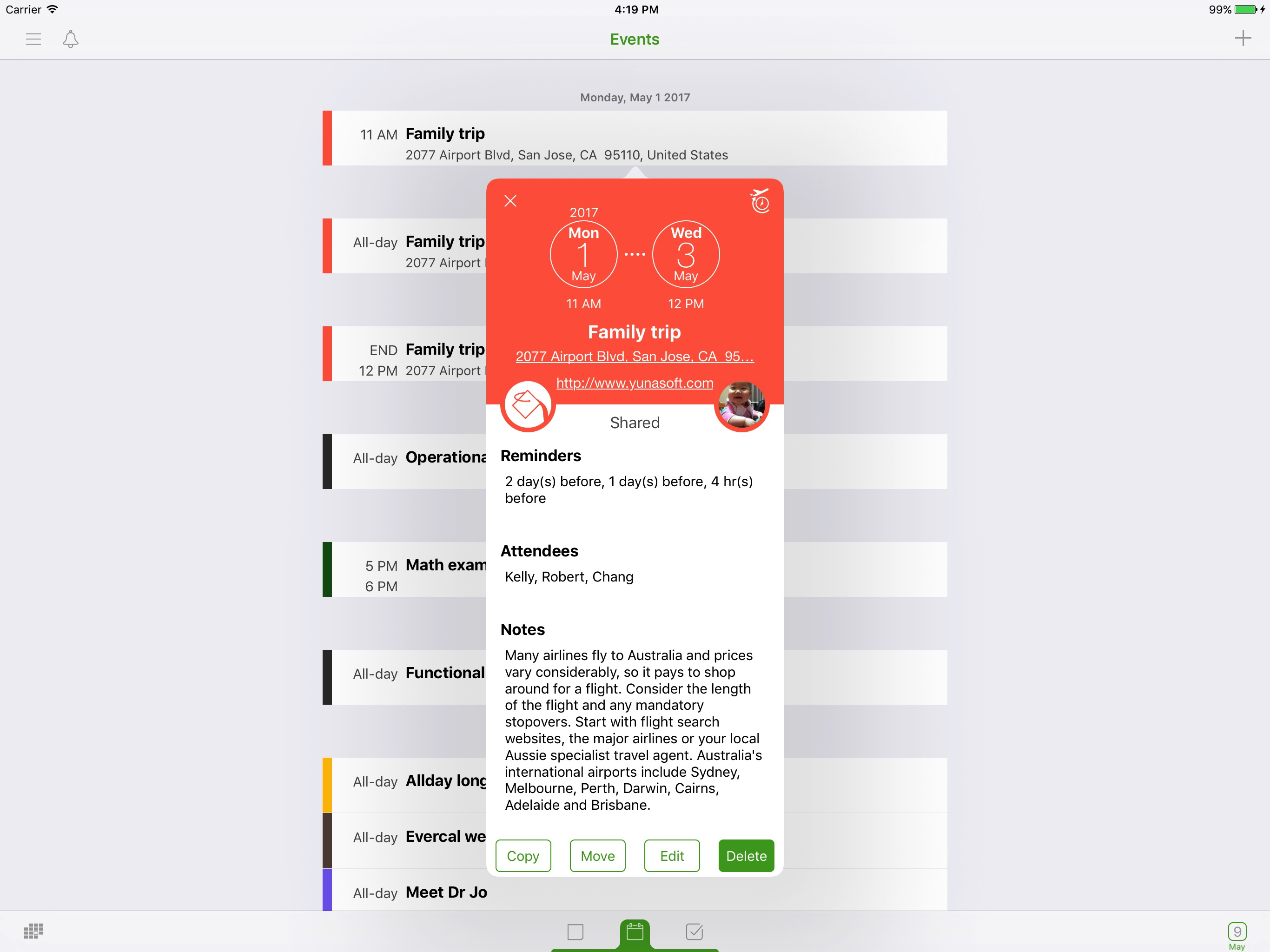 EverCal - Family Organizer