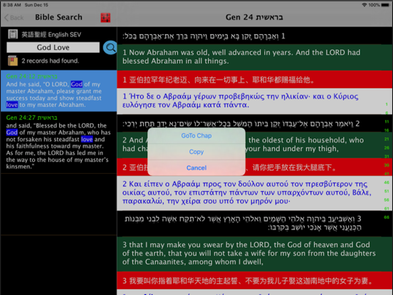 Screenshot #4 pour 希伯來語聖經