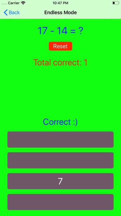 Math Numbers - evaluate