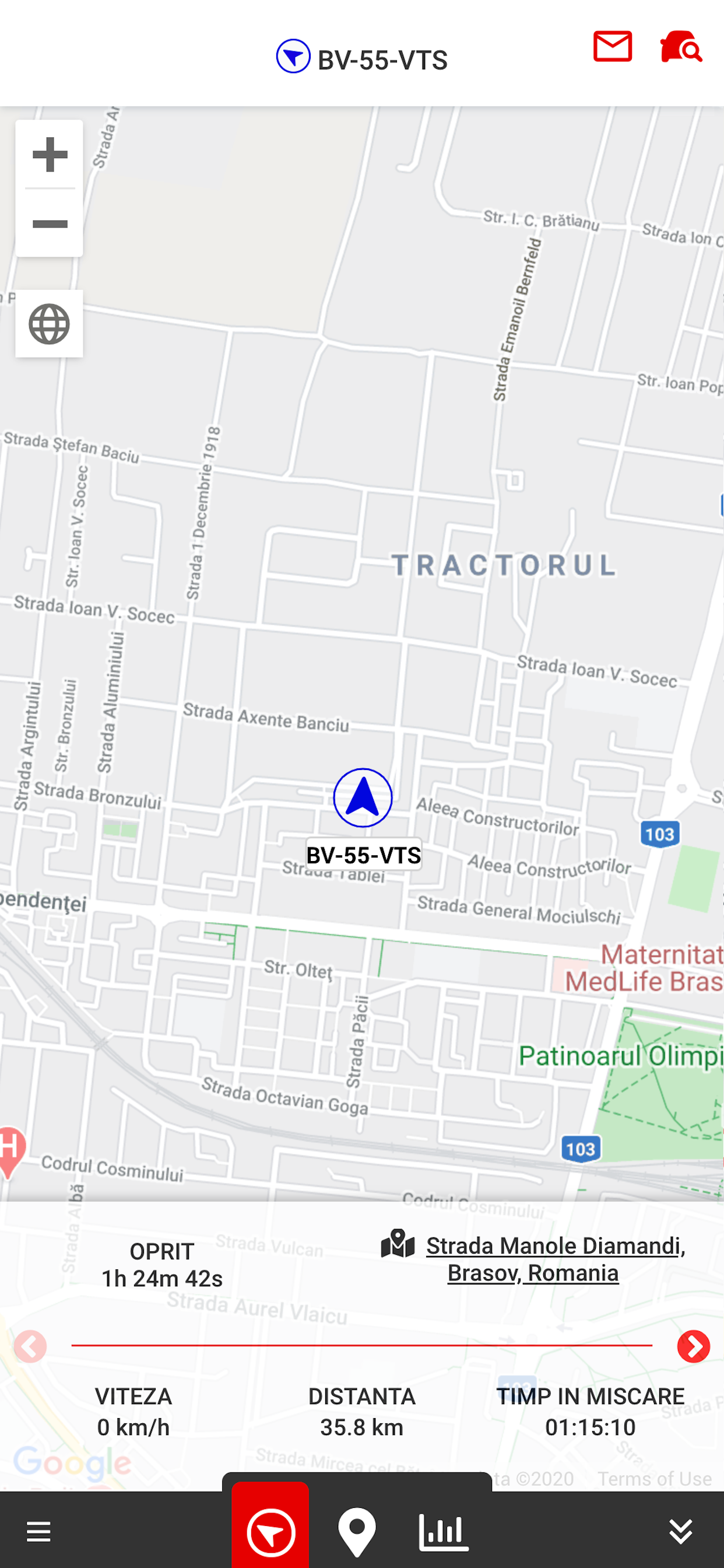 Vodafone Tracking Solution screenshot 3