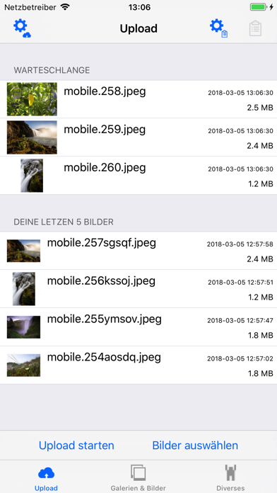 Screenshot #1 pour Abloadtool (abload.de)