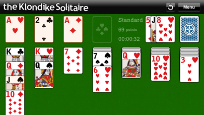 The Klondike Solitaire Screenshot