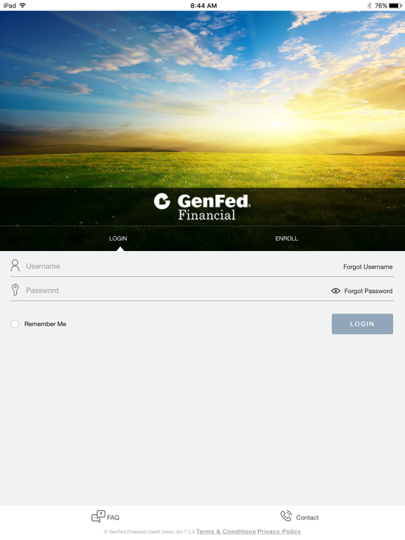GenFed Cards iPad screenshot 1 - Finance app