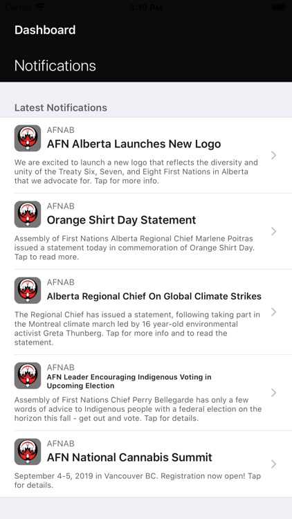 Assembly of First Nations - AB screenshot-3