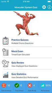 muscular system quizzes iphone screenshot 1