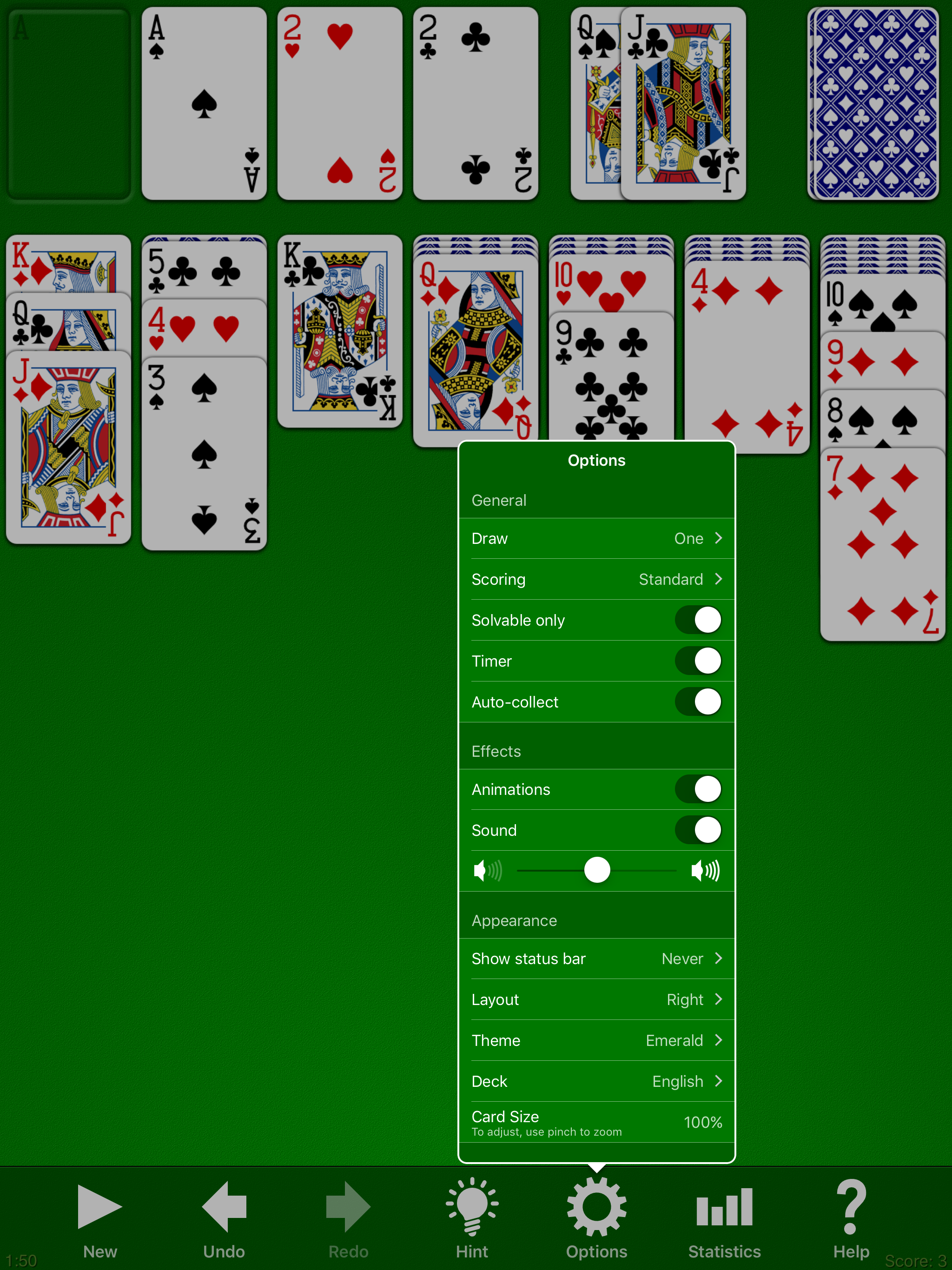 Odesys Solitaire screenshot 7