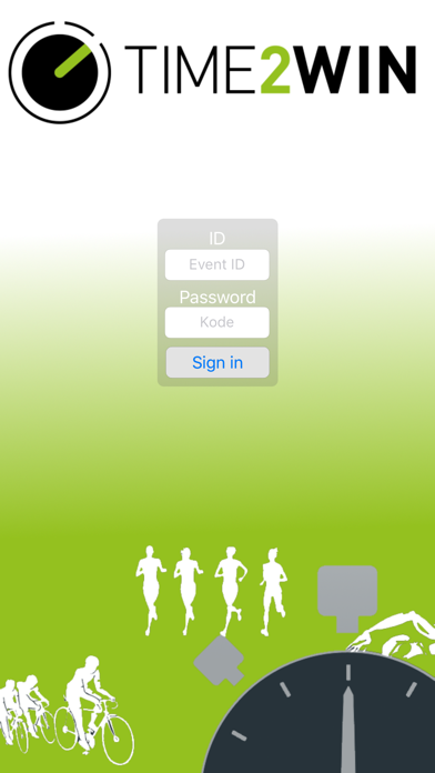 TIME2WIN App Timing Screenshot