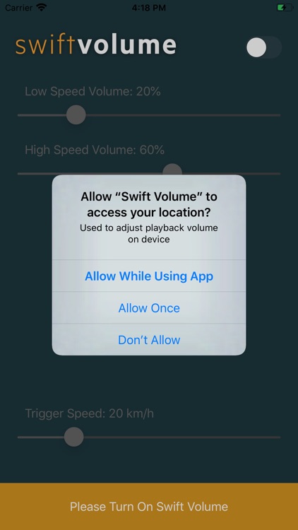 Swift Volume