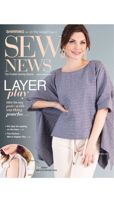 Screenshot #1 pour Sew News Magazine