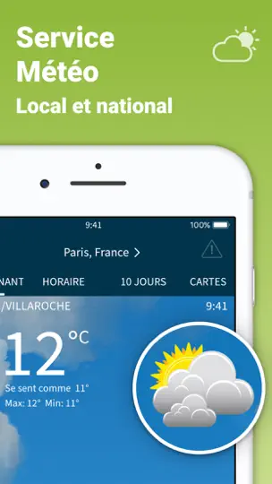 Capture d'écran de WeatherBug – Weather Forecast sur iPhone 2