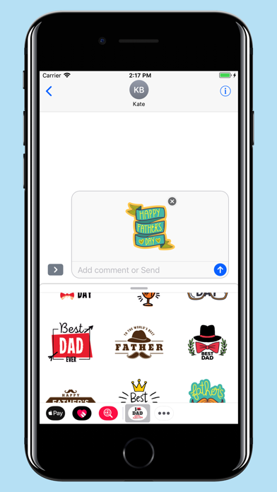 Fathers Day emoji & stickers screenshot 4