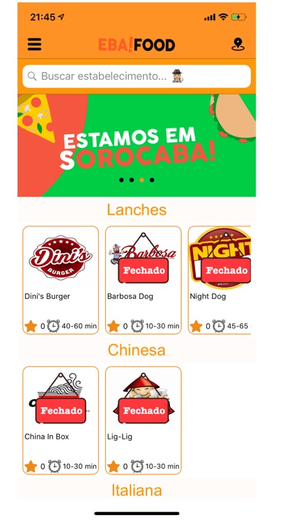 EbaFood - Delivery de Comida