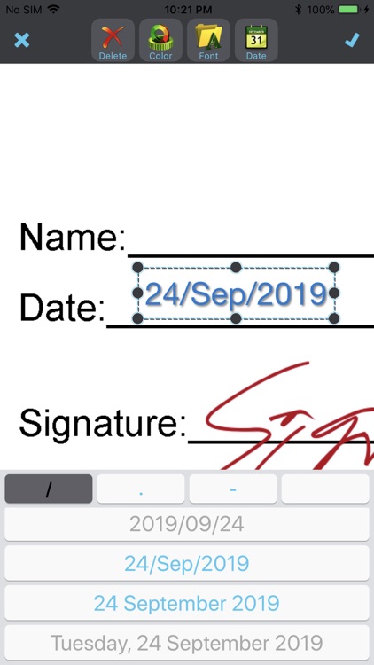 JustSign - eSign documents screenshot-3