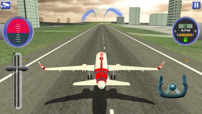 フライング飛行機シミュレータ3Dのおすすめ画像2