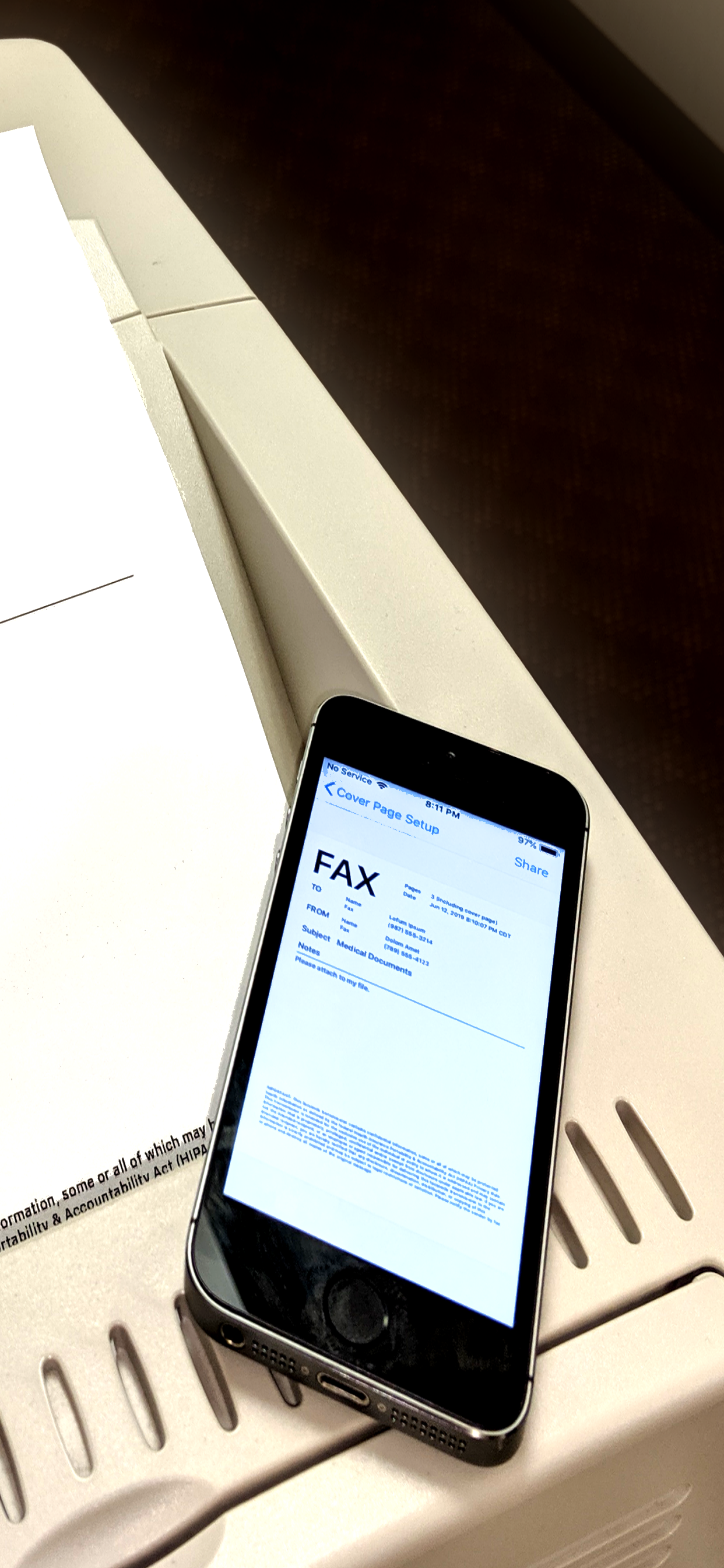 FaxCover - Fax Cover Sheet screenshot 2