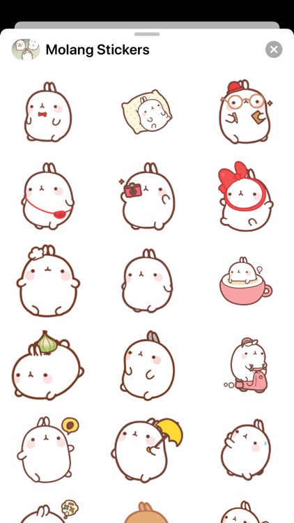 New Molang Stickers HD