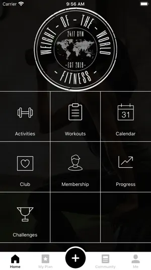 WOTWF - Workout planner screenshot 1