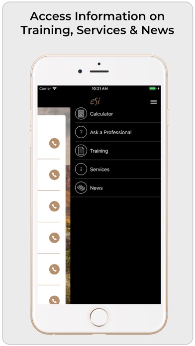 ESI Attorneys Screenshot