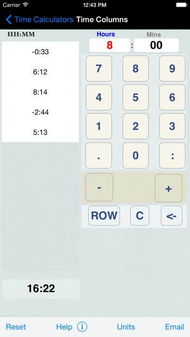 Time Calculator plus screenshot 5