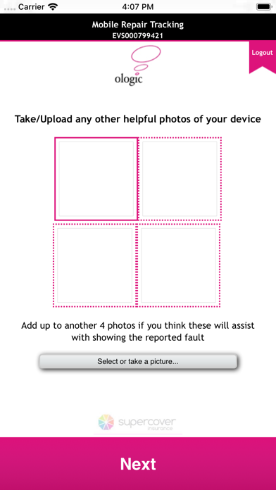 App screenshot