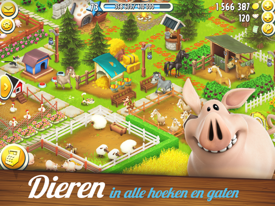 Hay Day iPad app afbeelding 3