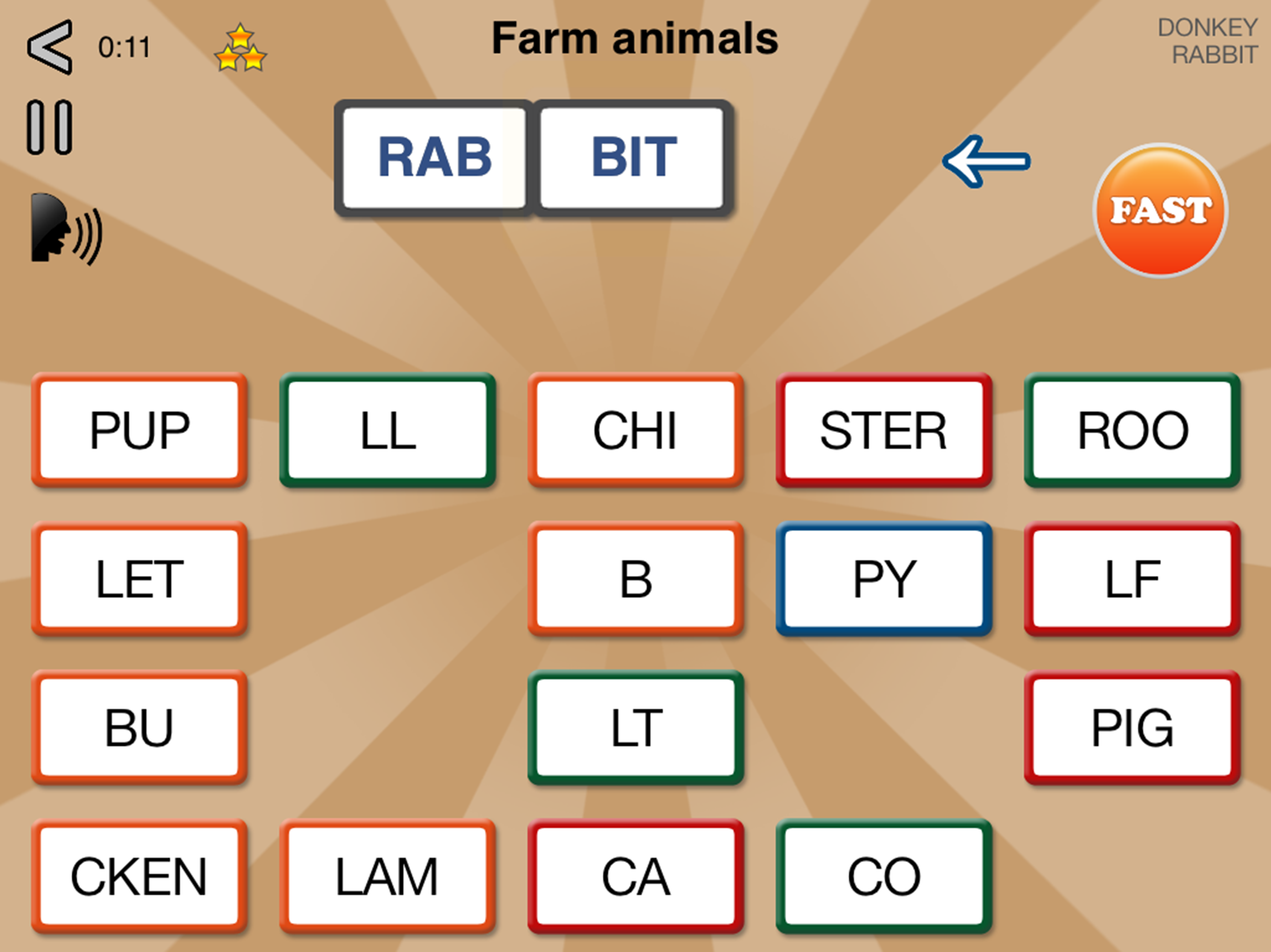 Word Domino, letter games lite