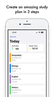 easy study - timetable planner iphone screenshot 1