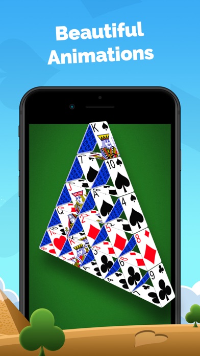 Pyramid Solitaire - Card Game Screenshot 4