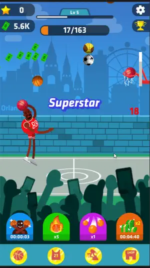 Idle Dunk Masters screenshot 4