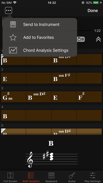 Chord Tracker - US Screenshot