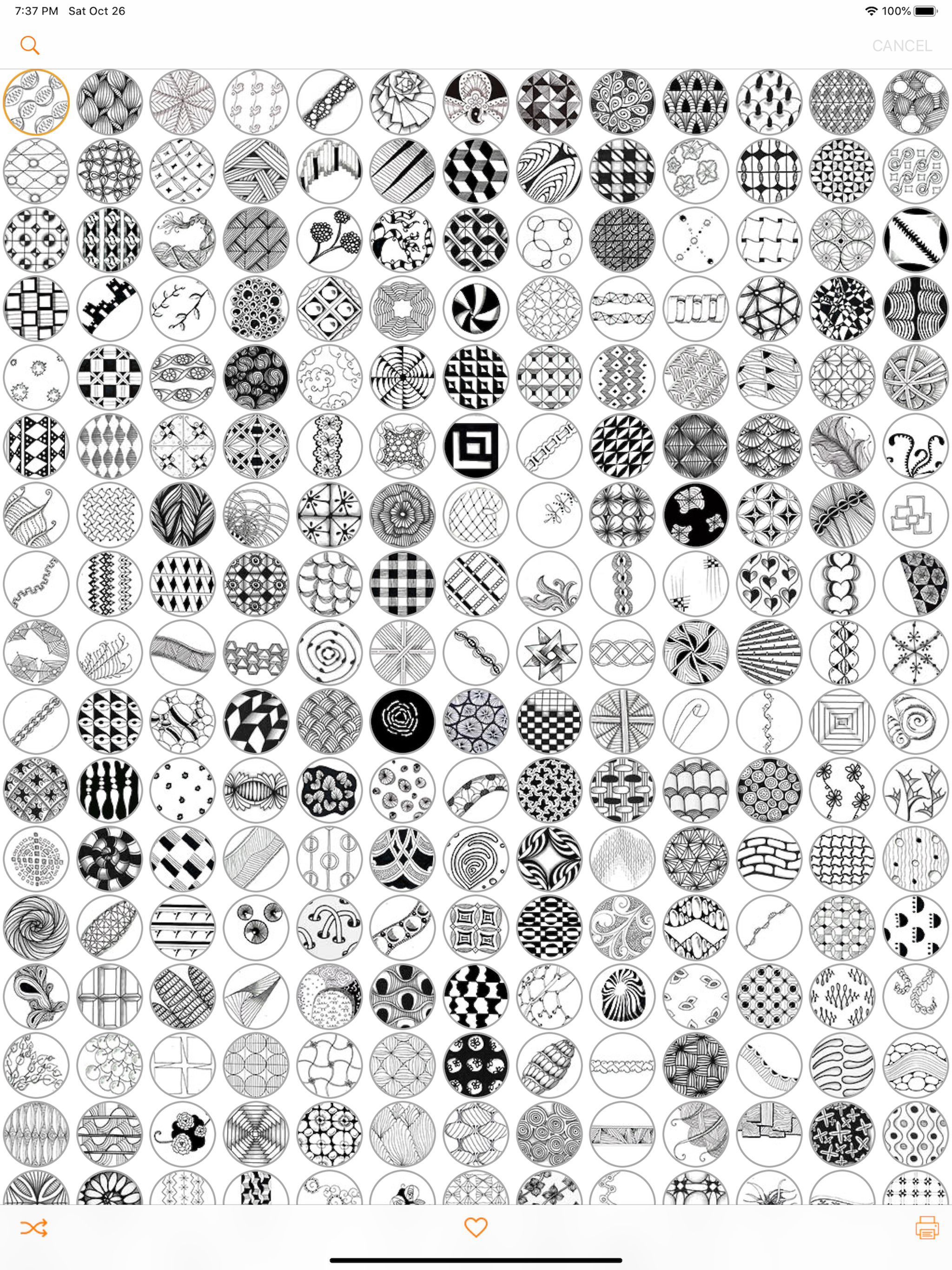 Tangle Patterns Mega Pack