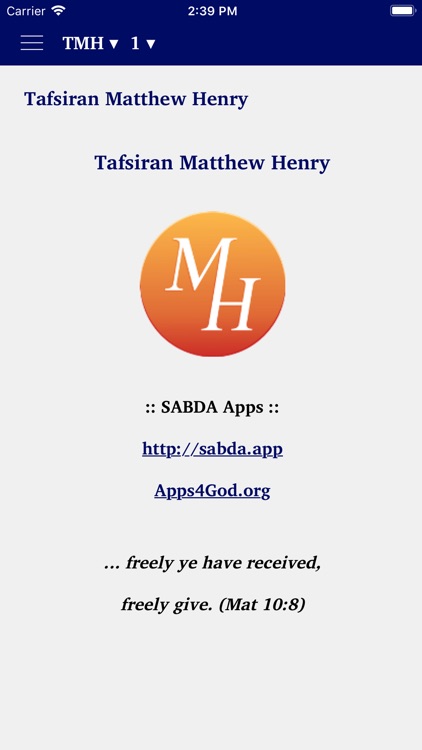 Tafsiran Matthew Henry