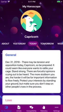Game screenshot Horoscope 2020! apk