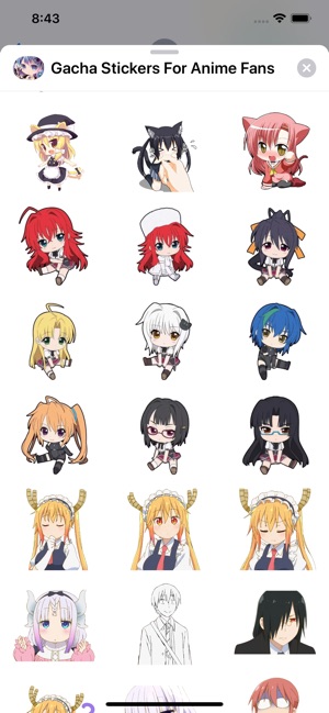 MangaKey Anime and Manga Keyboard for Otaku - Themes GIFs Stickers on the  App Store