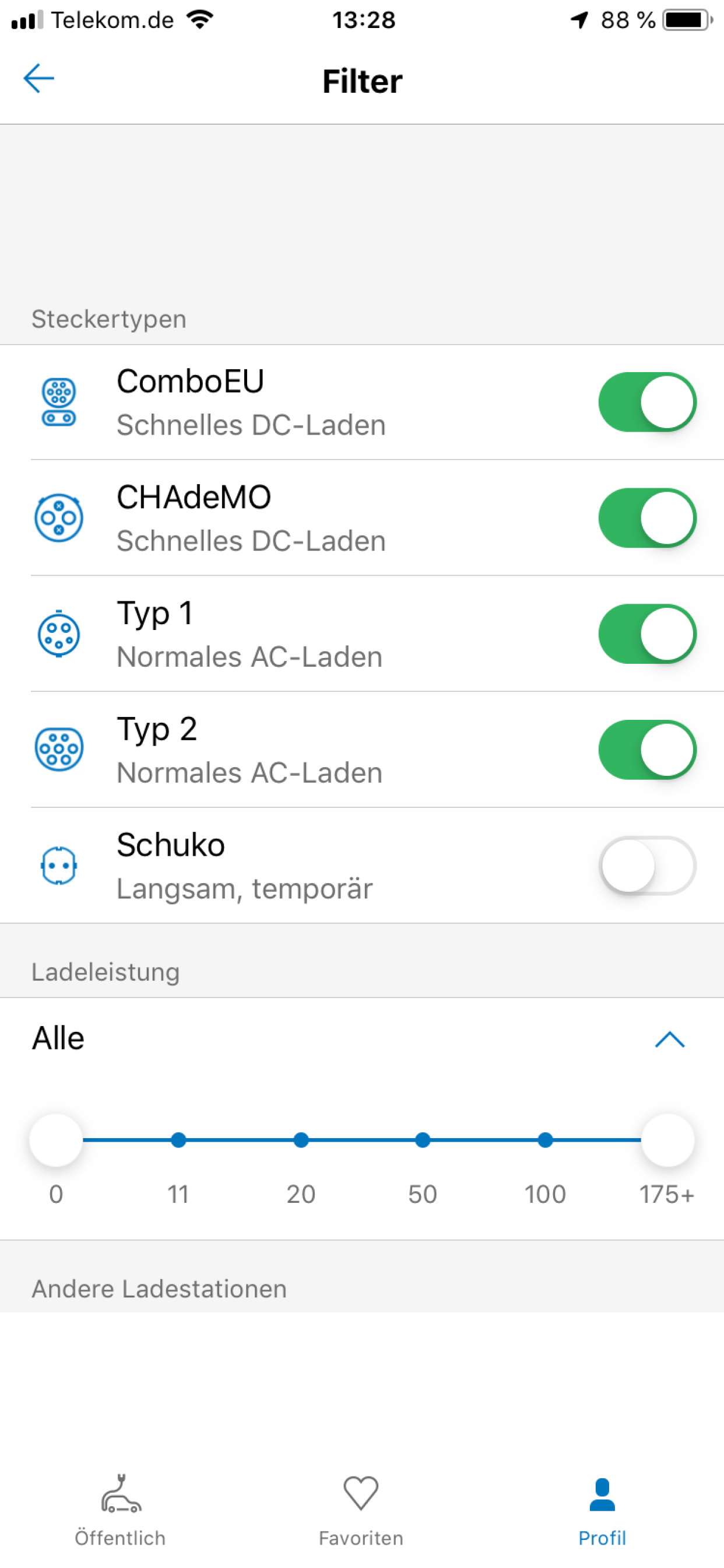 Westfalen eCharge screenshot 3