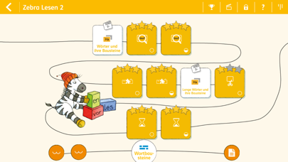 Screenshot #1 pour Lesen lernen 2 mit Zebra