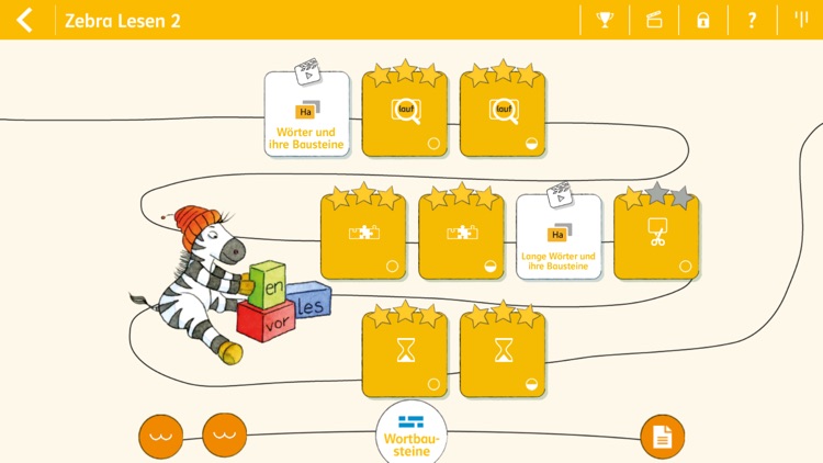 Lesen lernen 2 mit Zebra