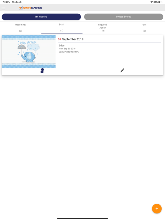 Screenshot #5 pour WeInvite - Event Management